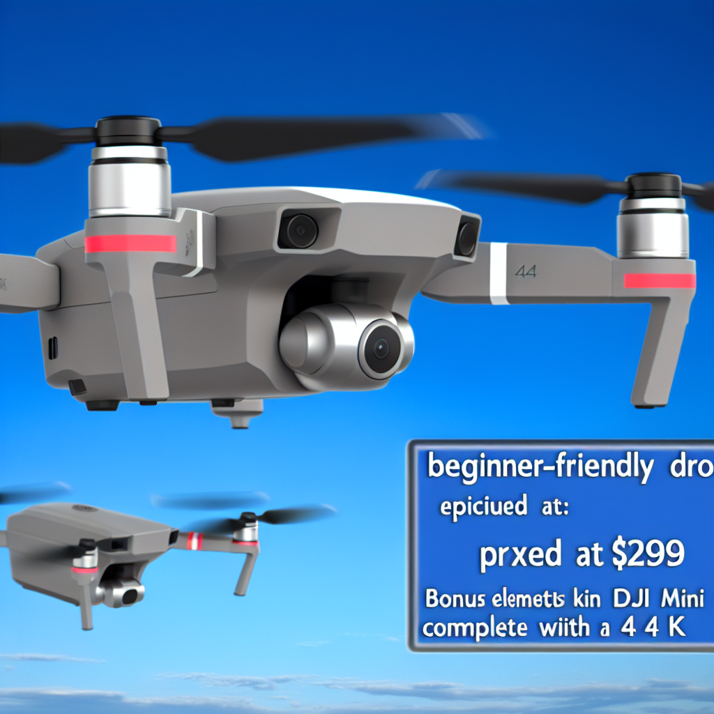 The DJI Mini 4K is a $299 drone aimed at beginners