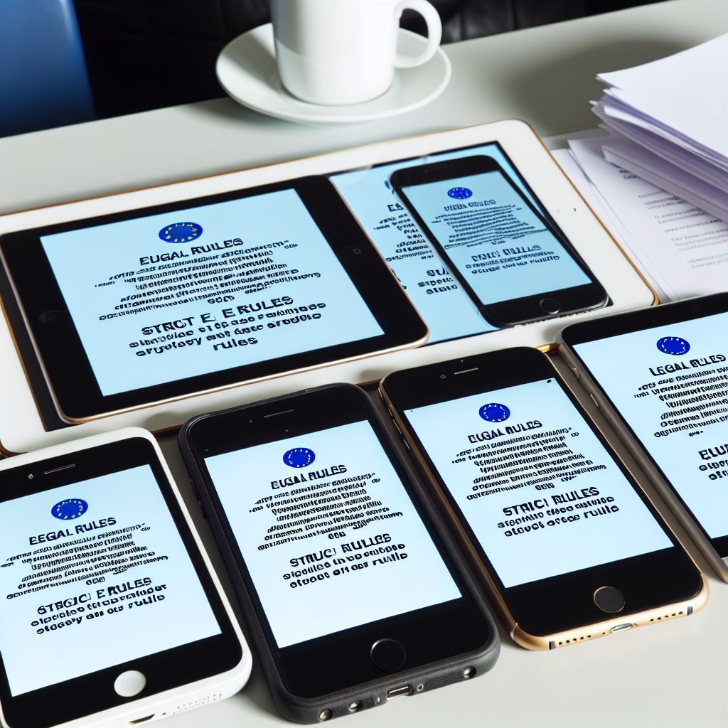 iPads join iPhones in requirement to follow strict EU rules